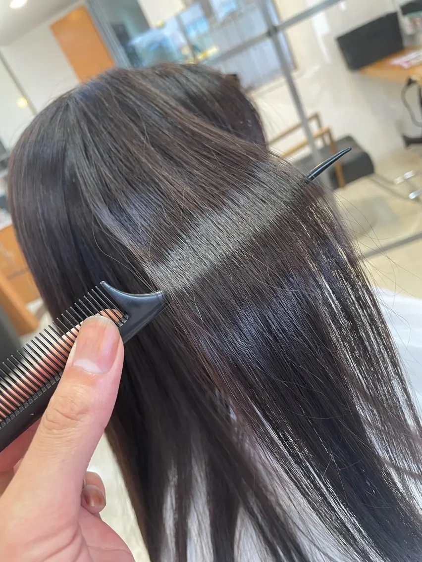 ロング 矢口 直樹のヘアスタイル
