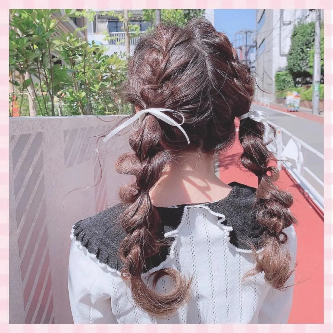 ロング ヘアアレンジ 💗ガーリーヘア🎀 saki💗のヘアスタイル