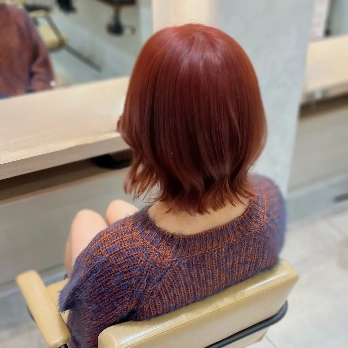 カット＋カラーの写真