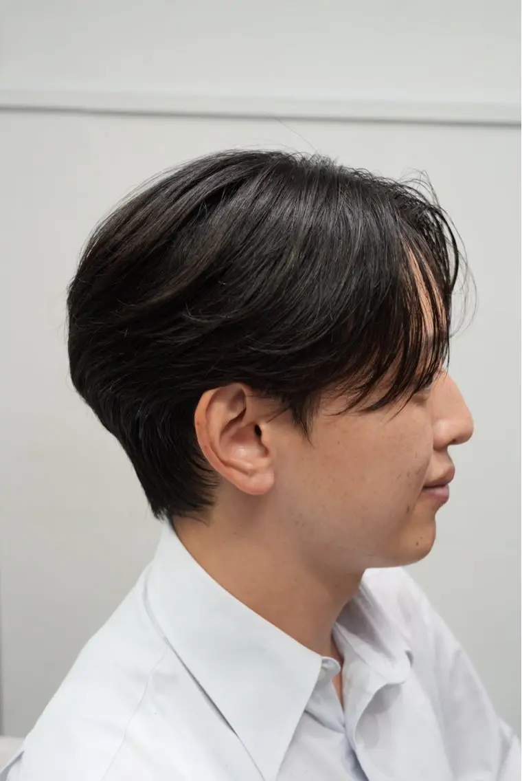 パーマ ヘアアレンジ メンズ 縮毛矯正 カット 縮毛矯正 (メンズ特化)AKI /古本晃大のヘアスタイル