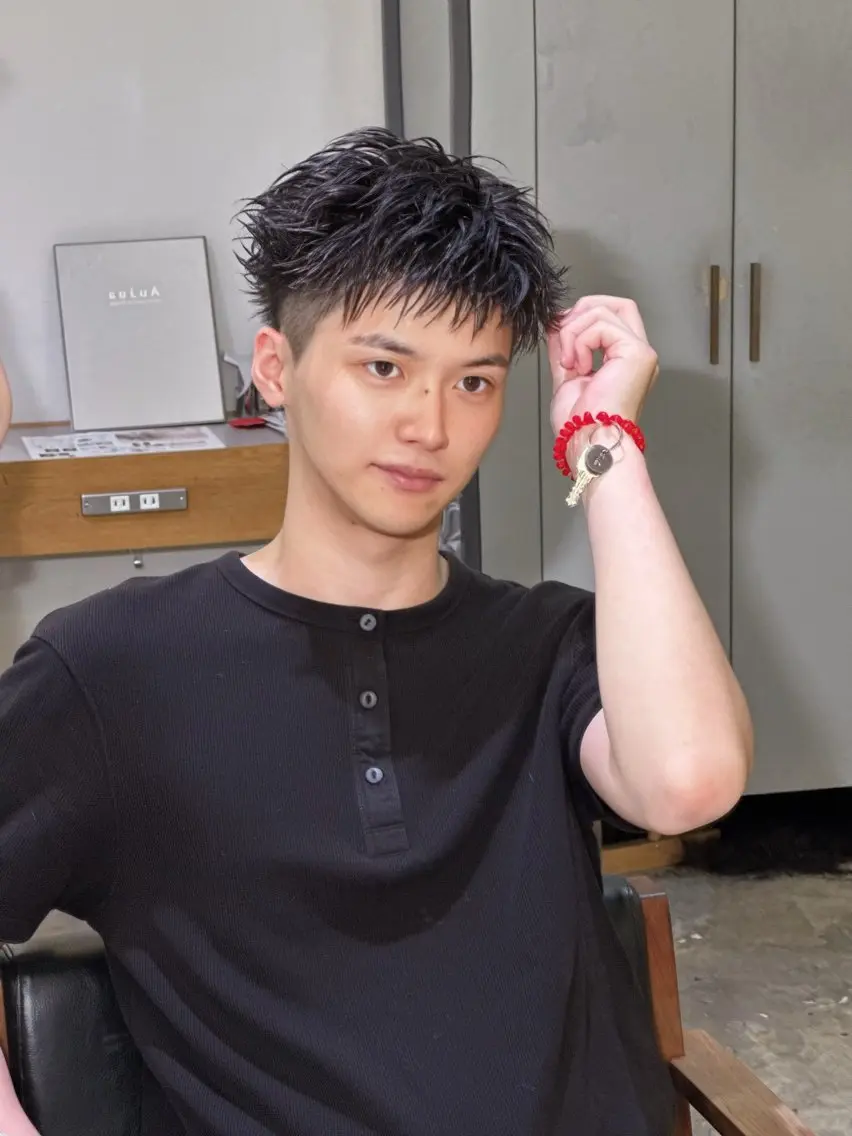 メンズカット×眉カット×ヘッドスパ15分の写真