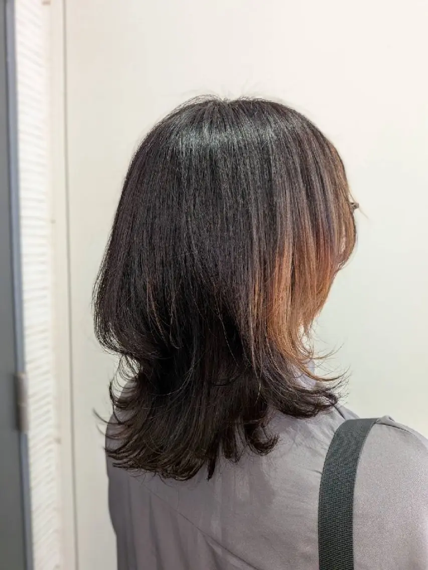 ミディアム 顔周りカット ママ美容師👶 髪質改善✨️木村倫子のヘアスタイル