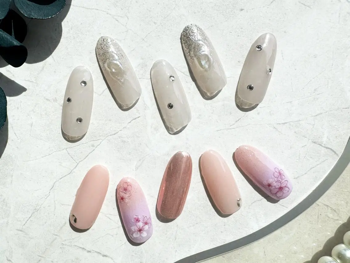 ネイル orbe 立石のネイルデザイン