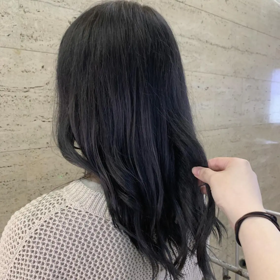 セミロング カラー ヘアカラー トリートメント ALLEN hair /まなのヘアスタイル