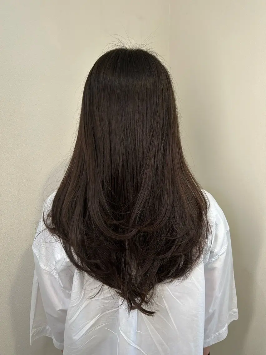 ロング カラー カット トリートメント 小澤 一稀のヘアスタイル