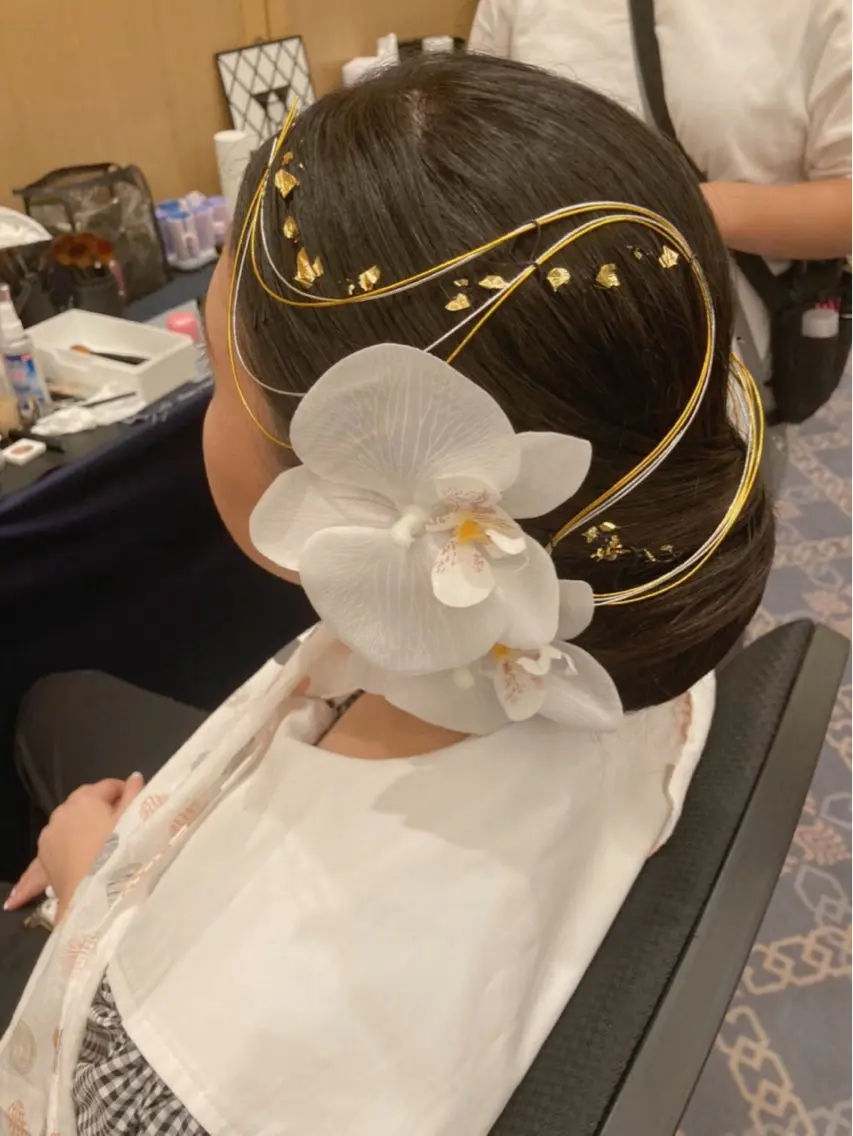 ヘアアレンジ Hairmake Floraのヘアスタイル