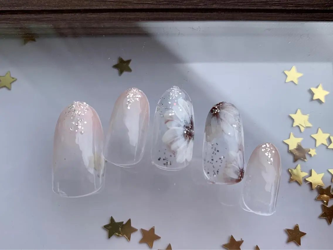 ネイル rukianail 新里のネイルデザイン