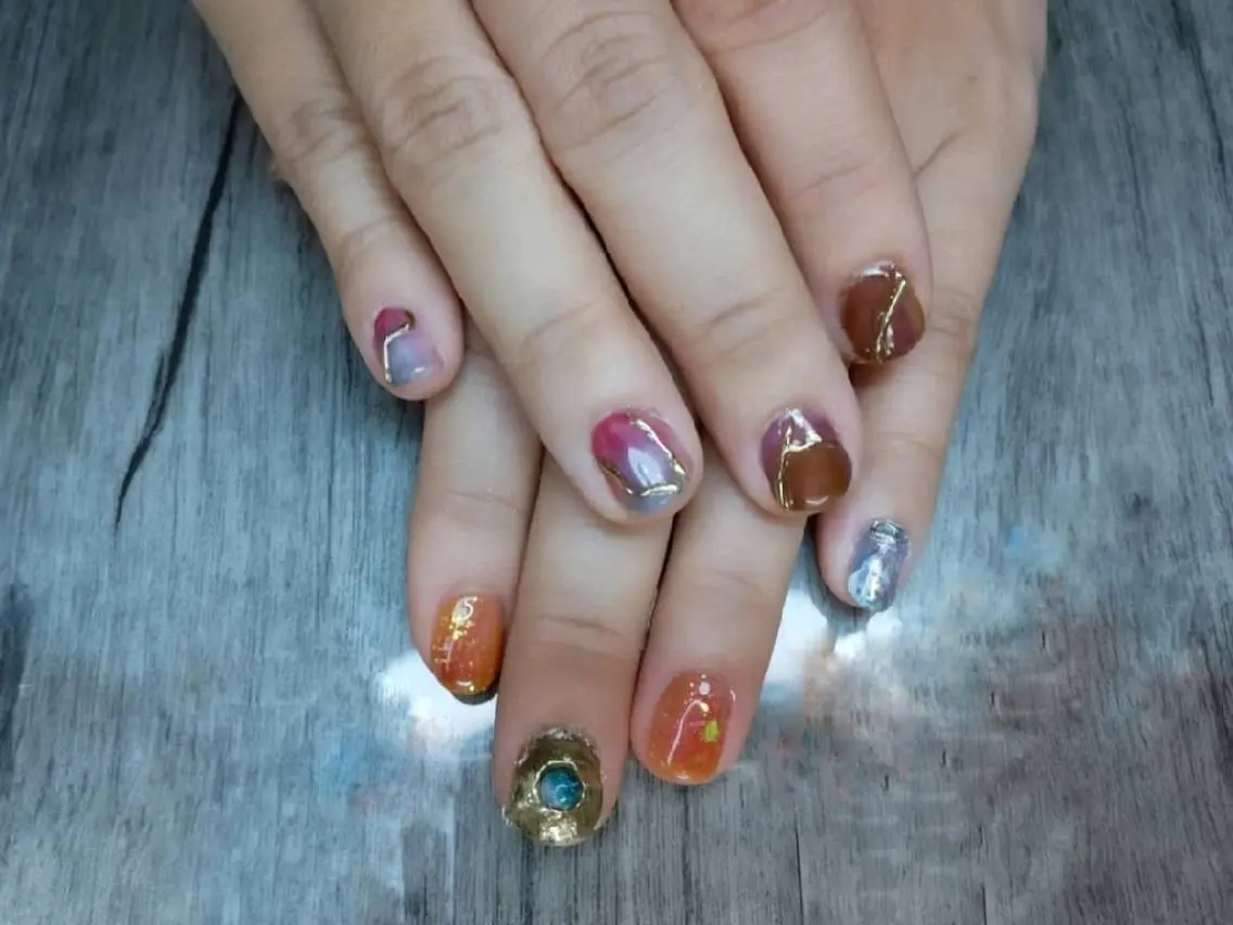 ショート ネイル T&A nailのネイルデザイン