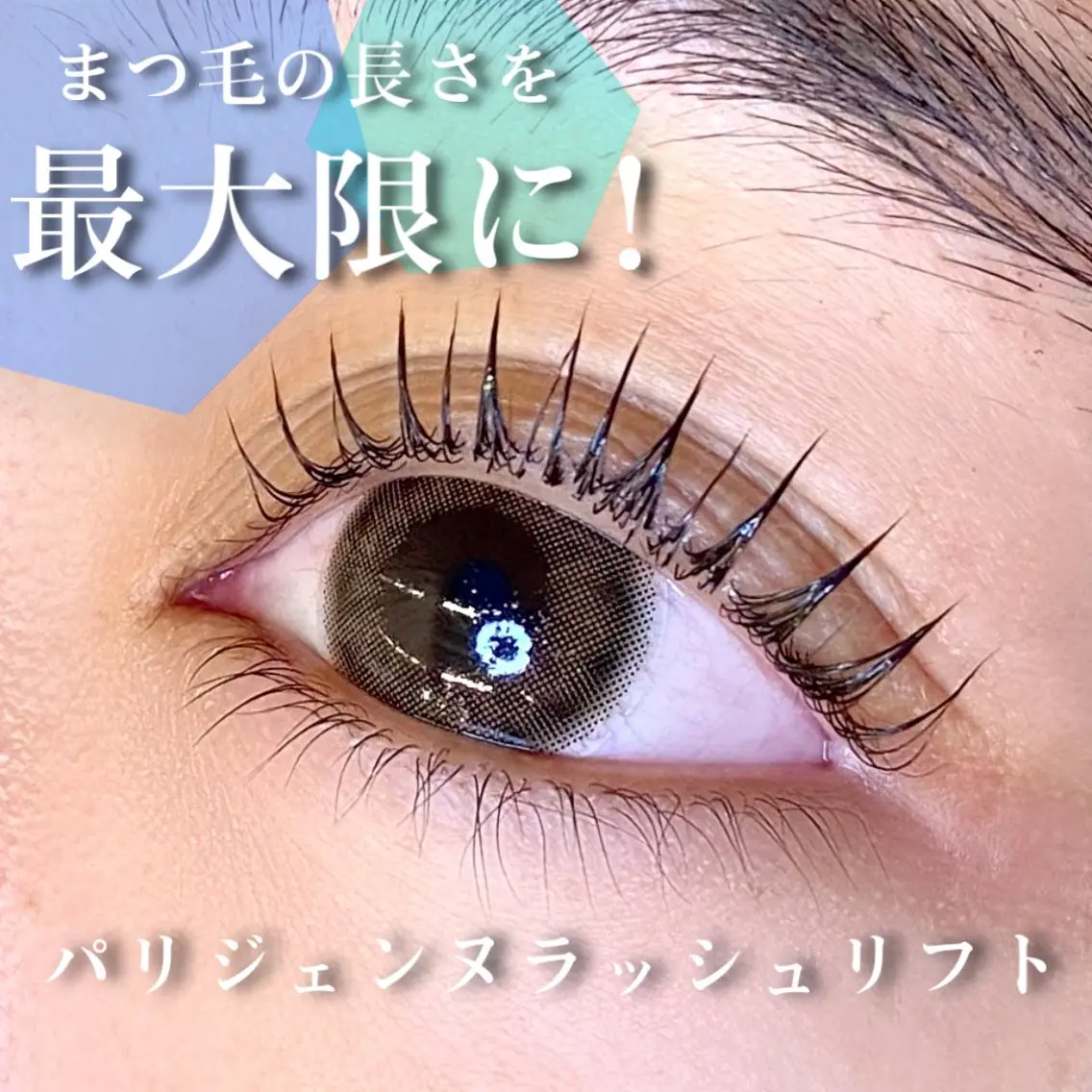 ✨【次世代まつ毛パーマ】パリジェンヌラッシュリフト🦋✨の写真