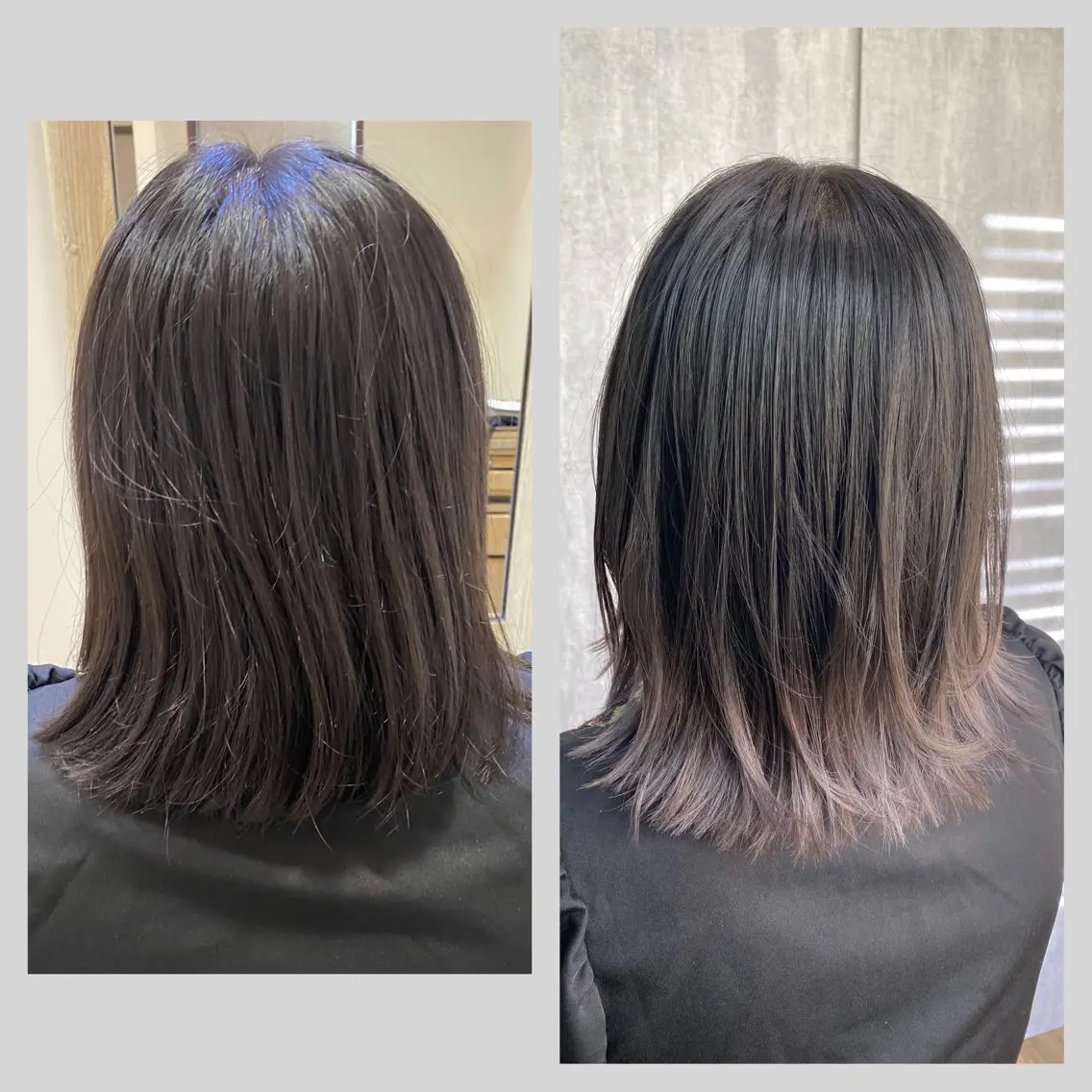 カラー ブリーチ グラデーションカラー 佐藤 沙也輝のヘアスタイル