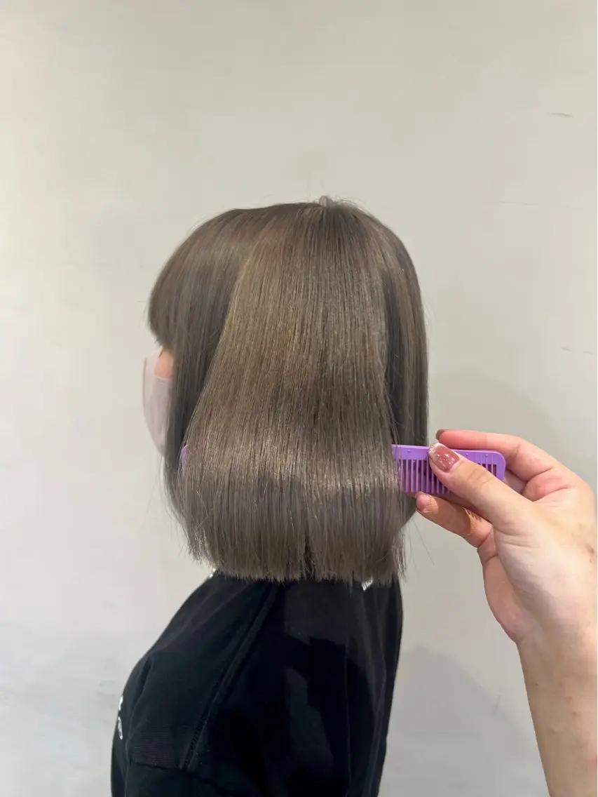 ショート カラー 菅沼 花琳のヘアスタイル