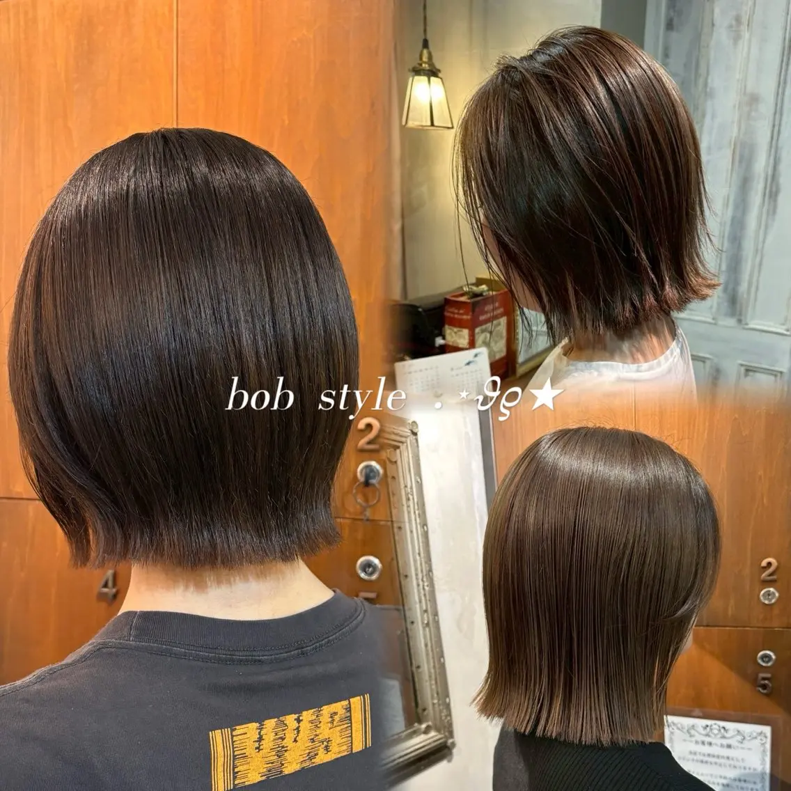 ショート ボブカット/パーマ ୨୧ RISAKOのヘアスタイル