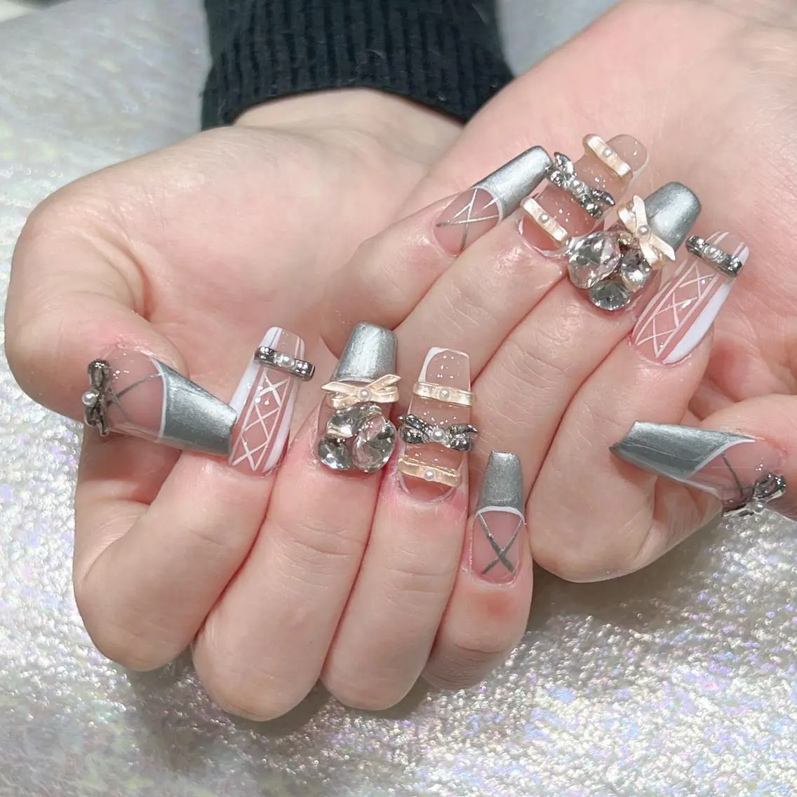 ネイル ハンドネイル Queen‘s なんのネイルデザイン