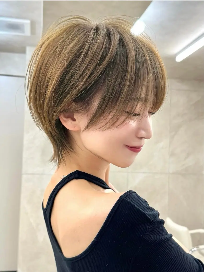 ショート 似合わせカット ショートヘア MAEUL 【マウル】栄のヘアスタイル