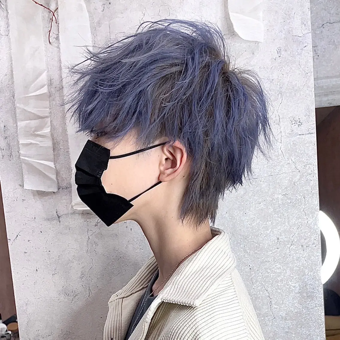 メンズ エクステ・レイヤ ーカット松下宗翔のヘアスタイル