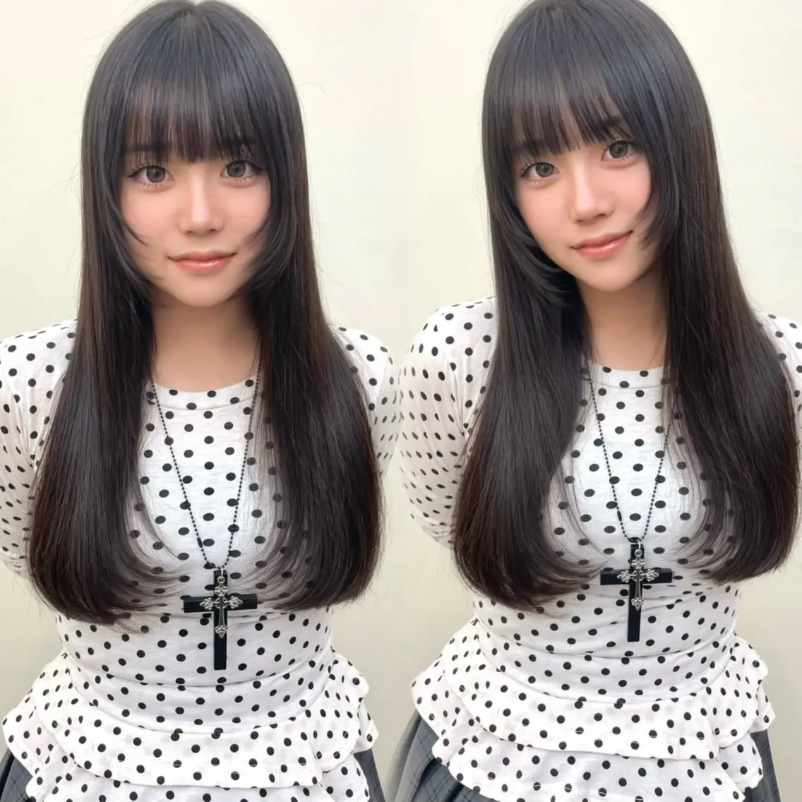 カット➕前髪縮毛矯正➕3Steptreatmentの写真
