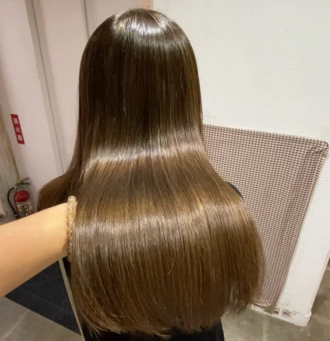 セミロング ヘアカラー トリートメント 韓国ヘア 山本勝志のヘアスタイル
