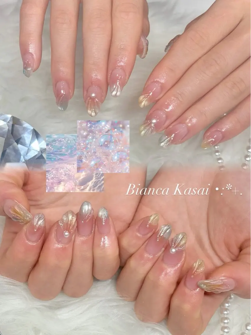 ネイル ハンドネイル BIANCA ✴︎ yukiのネイルデザイン