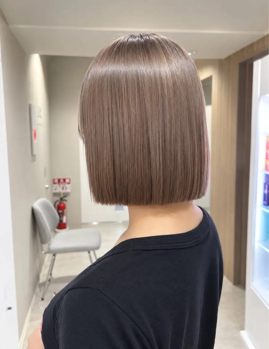 ショート カラー loe博多 五十嵐弘雄のヘアスタイル