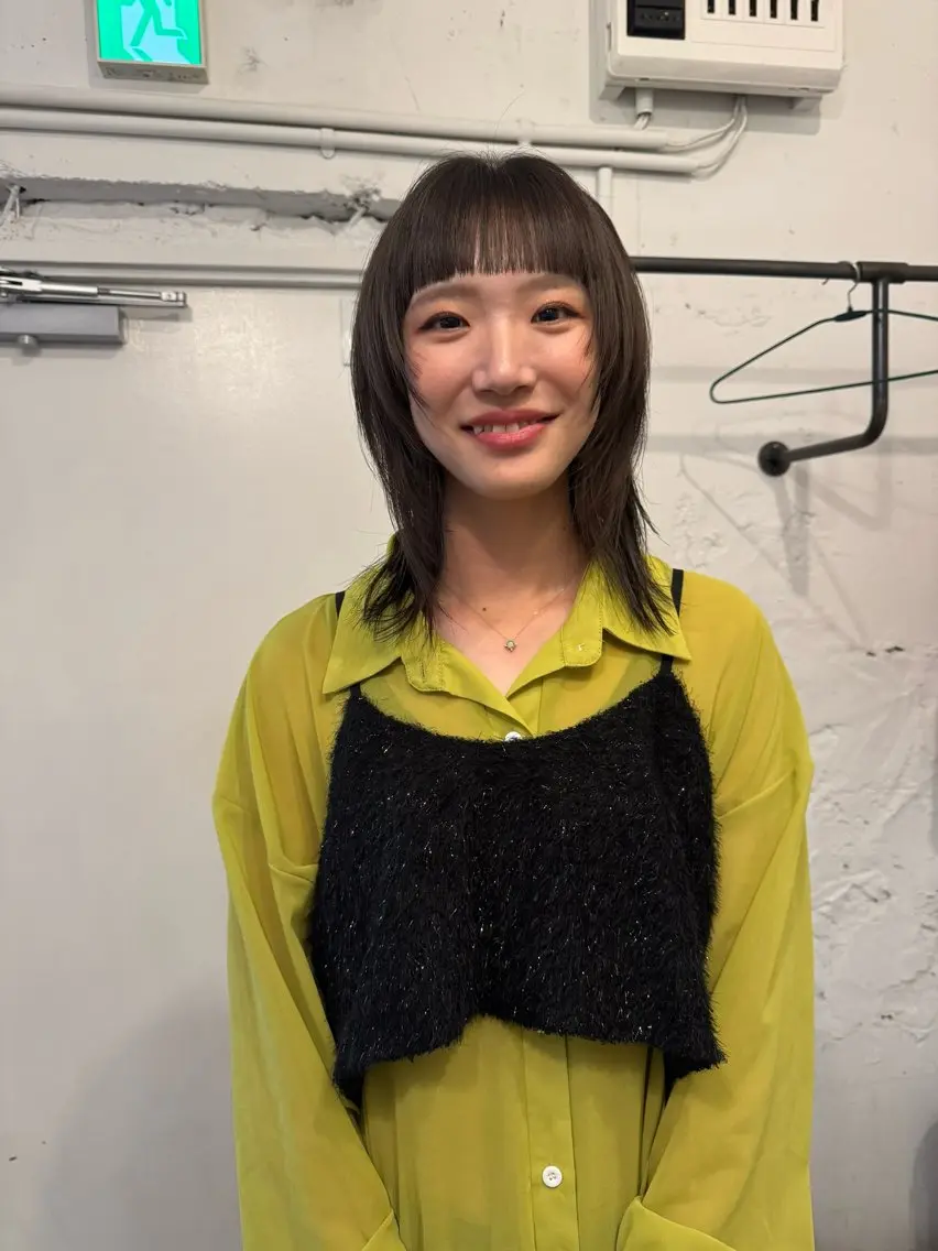 ミディアム カット ☆unu☆ ナナミのヘアスタイル