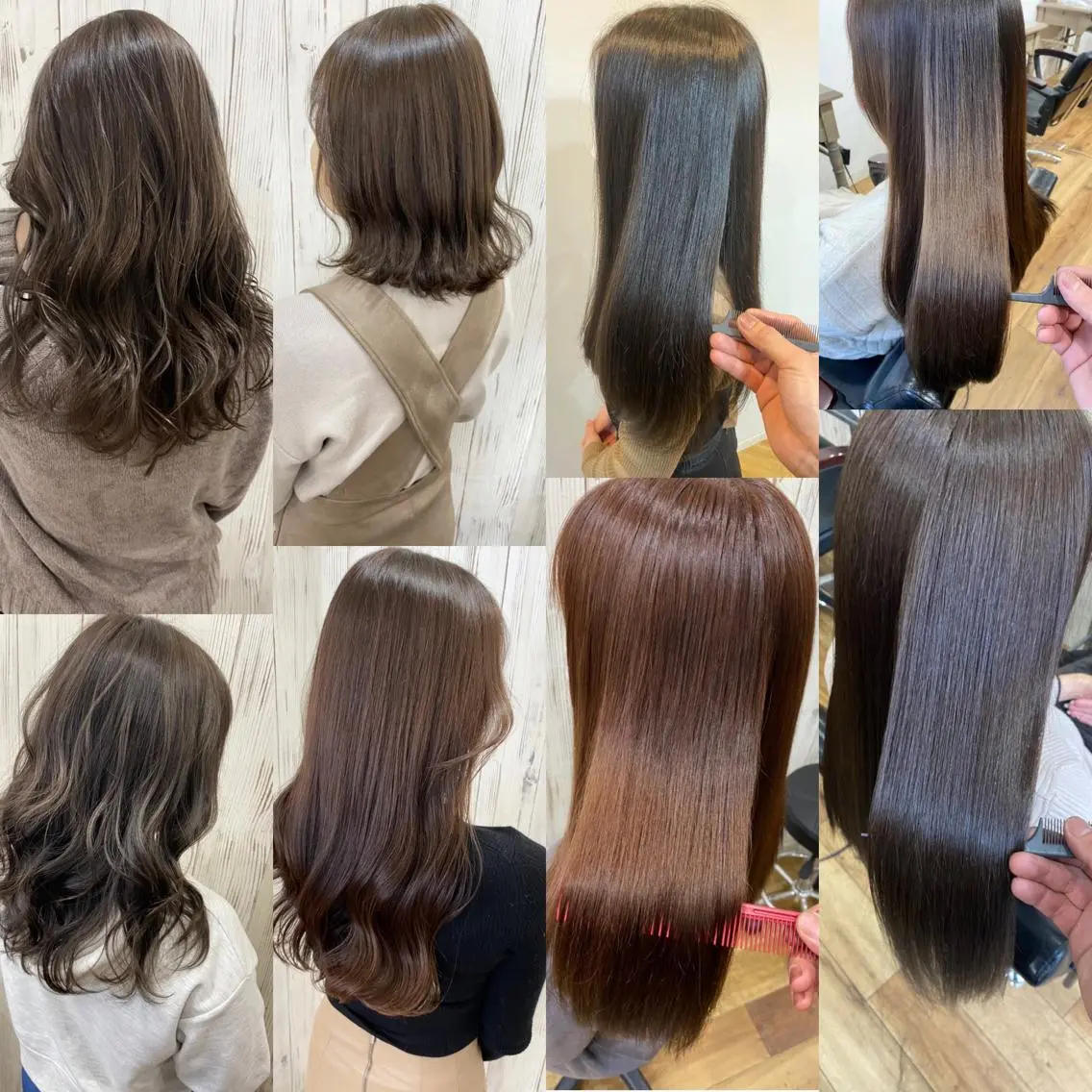 セミロング カラー ヘアアレンジ インナーカラー くびれヘア 外国人風カラー 学生 レイヤーカット カット ヘアカラー トリートメント 夜23時まで予約🉑 reverieあきらのヘアスタイル