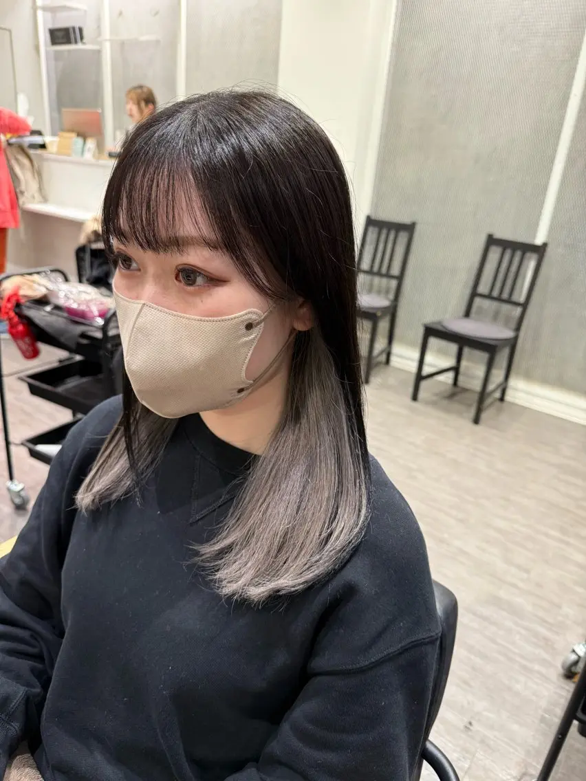 セミロング ヘアカラー cocotte🌿 amaneのヘアスタイル