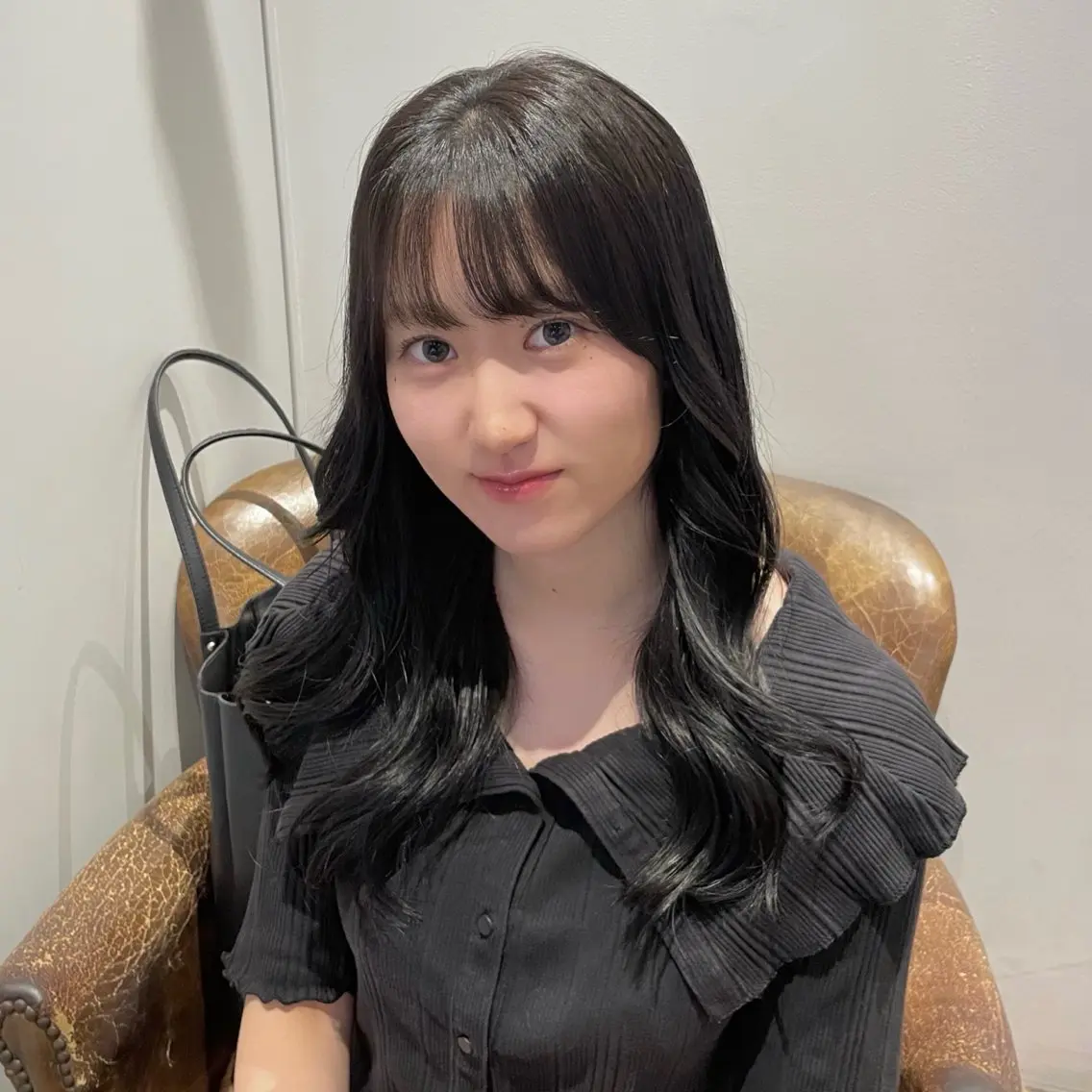 ロング カット ヘアカラー 透け感カラー/レイヤ ーAI🪽🩵のヘアスタイル
