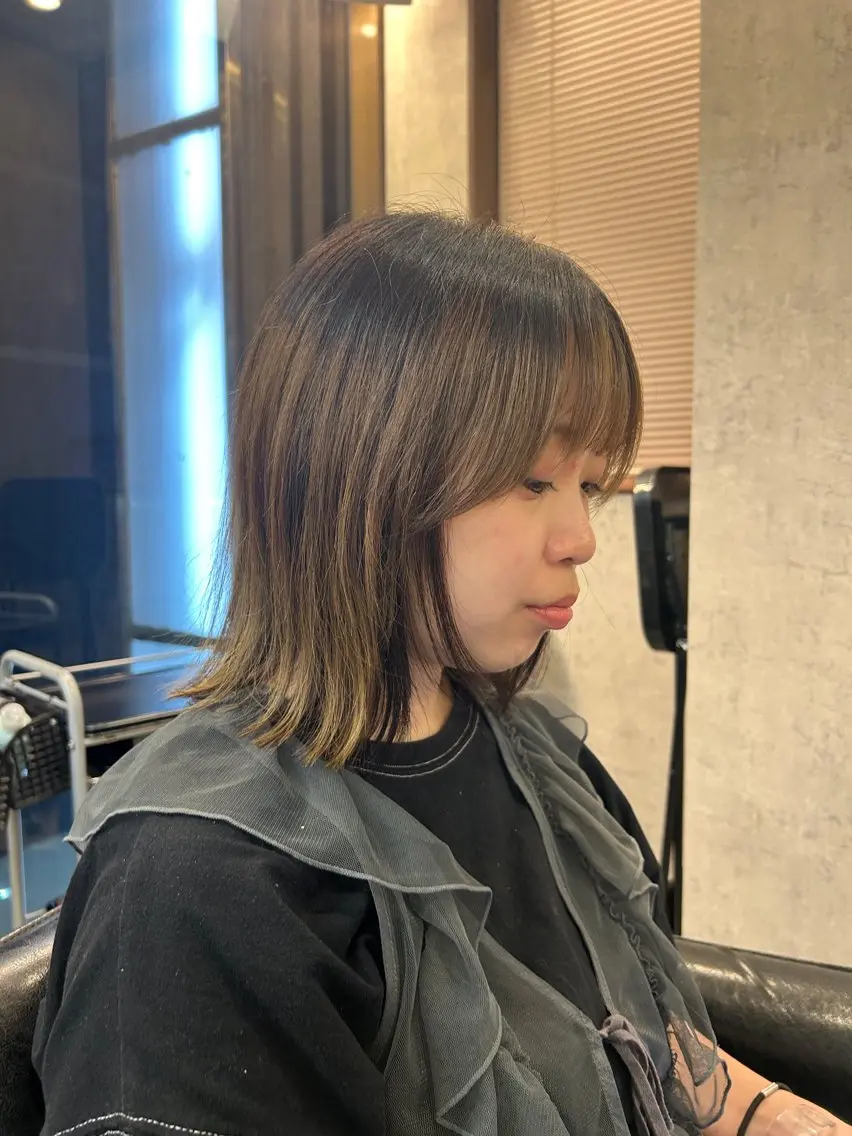 ミディアム 🌻柳谷 心渚🌻のヘアスタイル