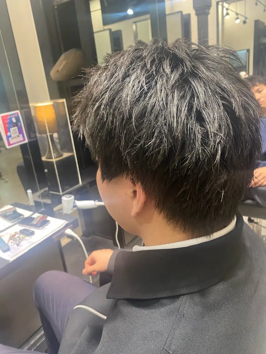 メンズ スパイキーショート 刈り上げ カット 水野 聖哉のヘアスタイル