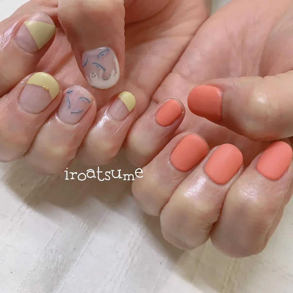 ネイル nail salon iroatsumeのネイルデザイン