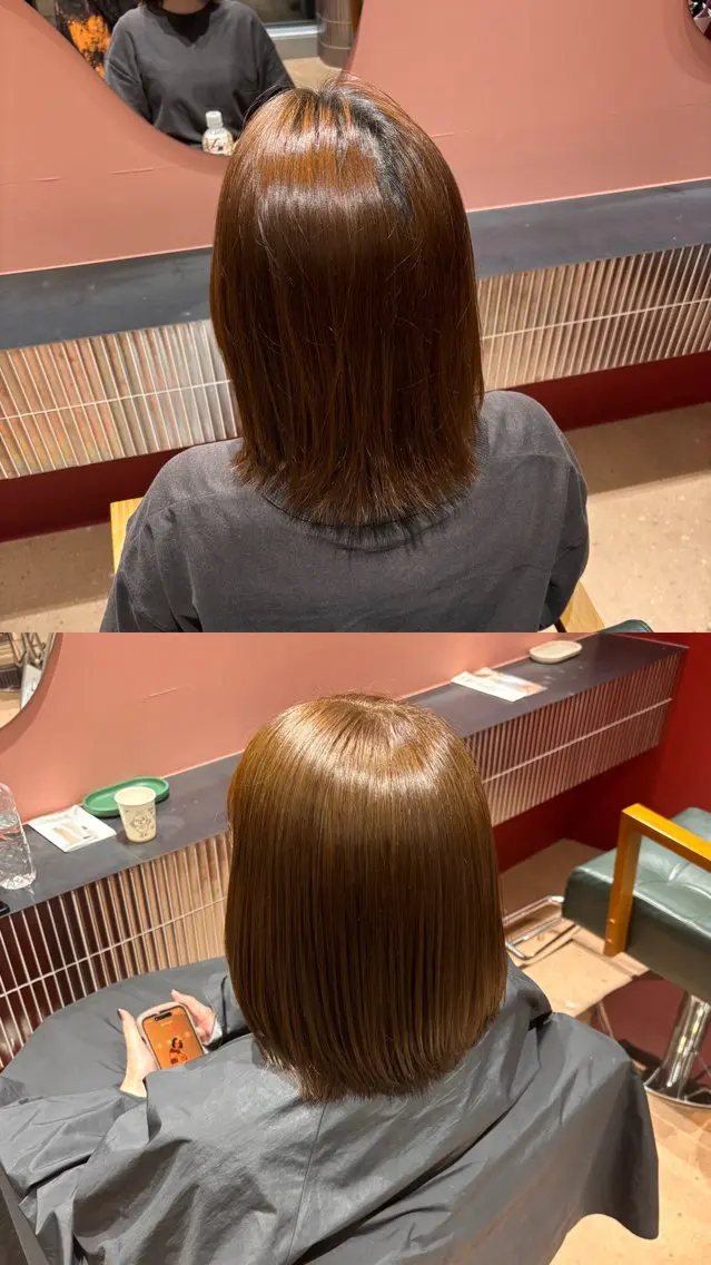 カラー ヘアカラー cope'u 美雨のヘアスタイル