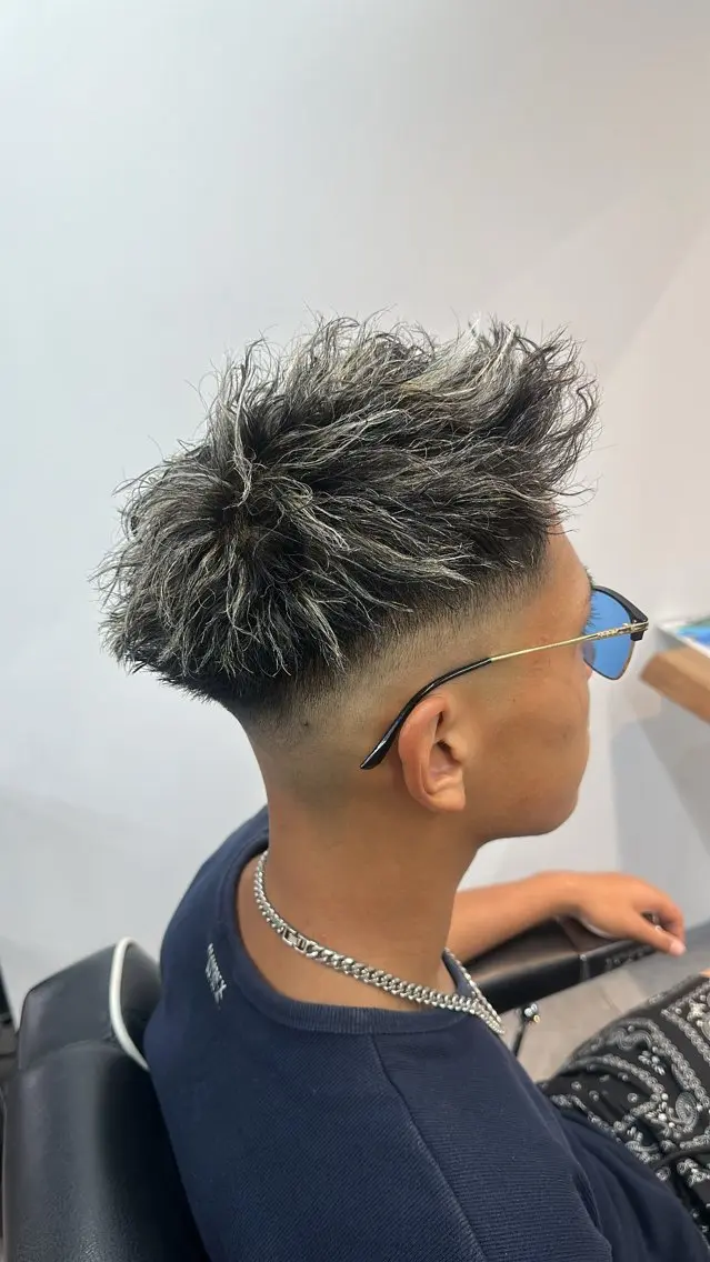 ショート メンズ 大宮/海外風パーマ 🇺🇸隼也🇪🇸のヘアスタイル