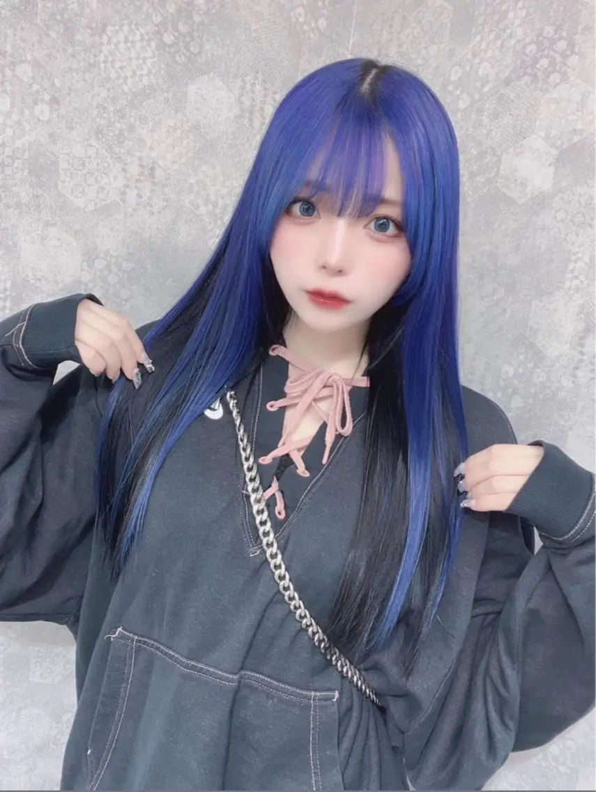 ロング 【韓国×ハイトーン】 🇰🇷SOGO🩶のヘアスタイル