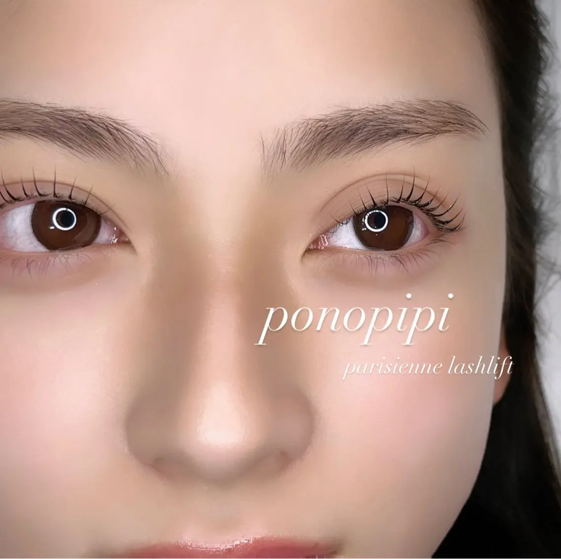 マツエク・マツパ パリジェンヌラッシュリフト マツパ ponopipi 小倉店のマツエク・マツパデザイン
