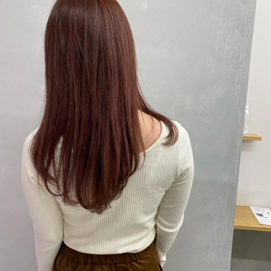 ロング 髪質改善 ヘアカラー トリートメント SANC hair salonのヘアスタイル