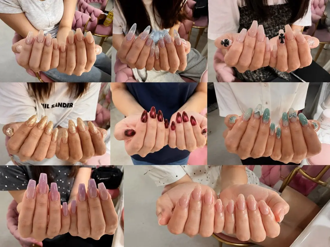 ネイル ハンドネイル ゆり T&Bネイル渋谷店のネイルデザイン