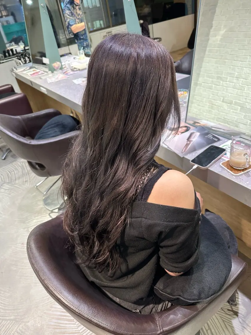 ロング 髪質改善 トリートメント ヘアカラー 札幌メンズ/盛れ艶髪 ハイトーン/網野制流のヘアスタイル