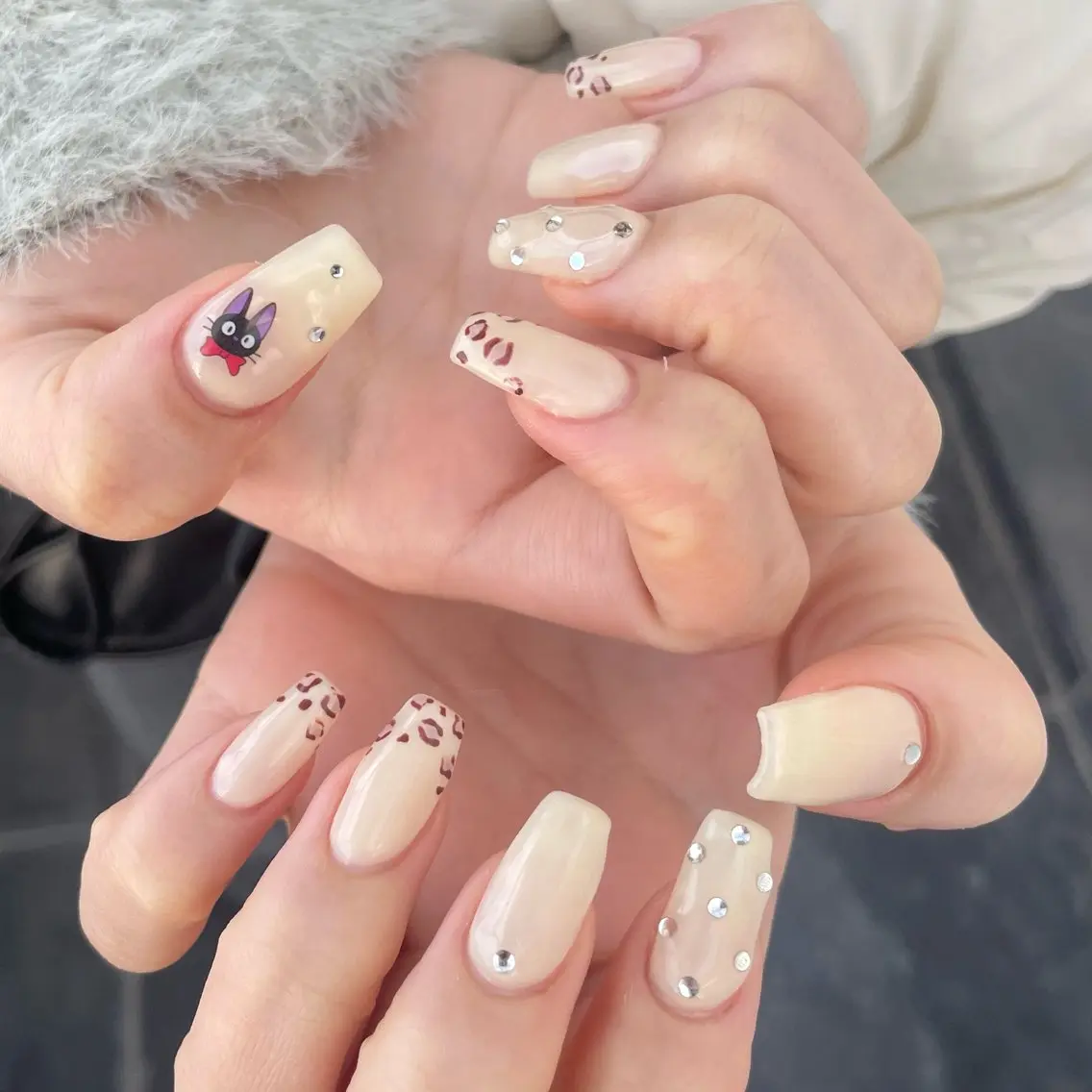 ネイル ハンドネイル Nail ヌシん家 AKANEのネイルデザイン