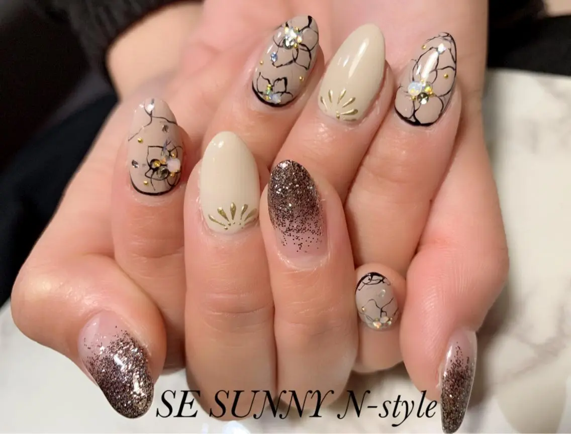 ネイル マツエク・マツパ SE SUNNY N-styleのネイルデザイン