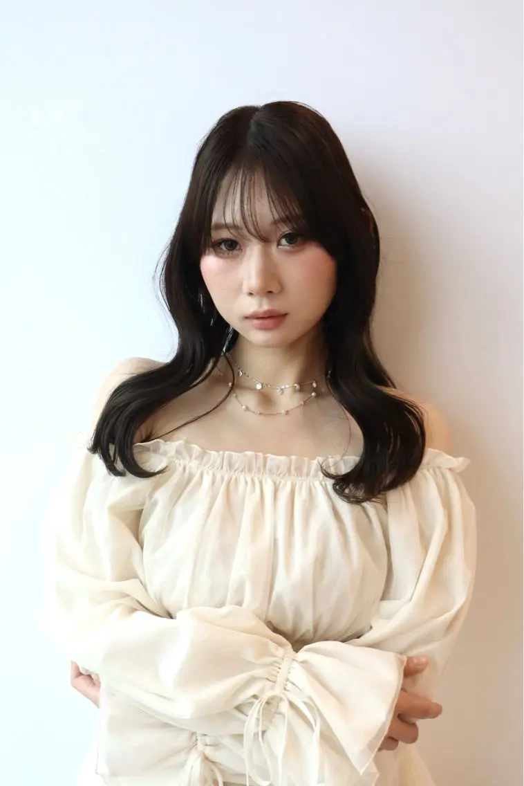 ロング カット ヘアカラー トリートメント 🫧IMAI ️当日OK🫧のヘアスタイル