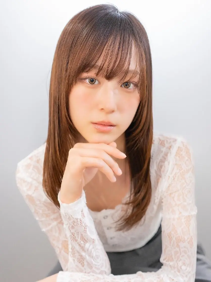 [脱白髪染め]白髪ぼかし全体ハイライト+カラー(フル) 13000円 [高崎]の写真