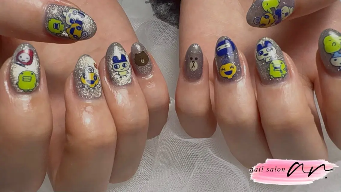 ネイル 持ち込み nailsalon ar.のネイルデザイン