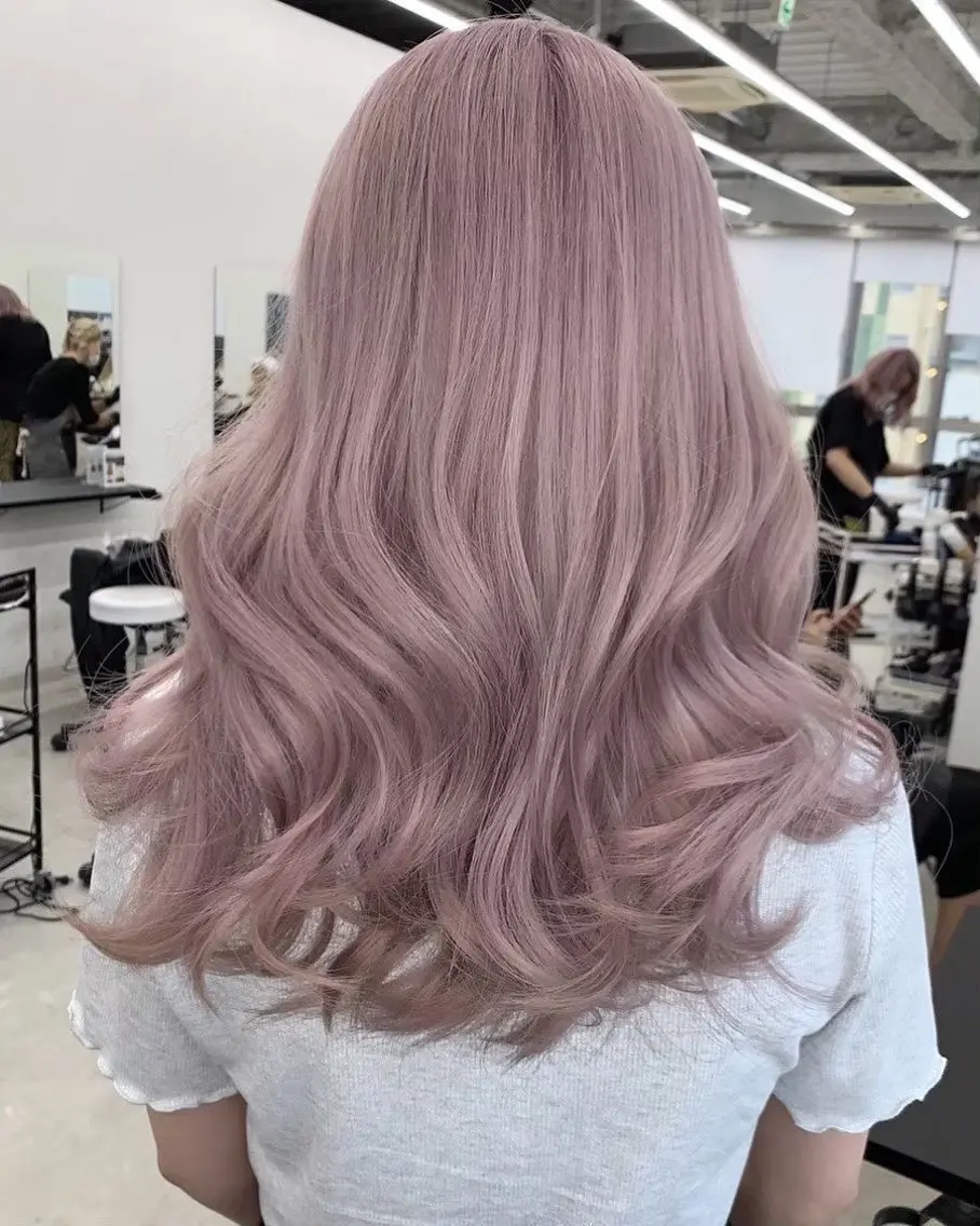 カラー ブリーチ 透明感カラー ヘアカラー 高橋 采江のヘアスタイル