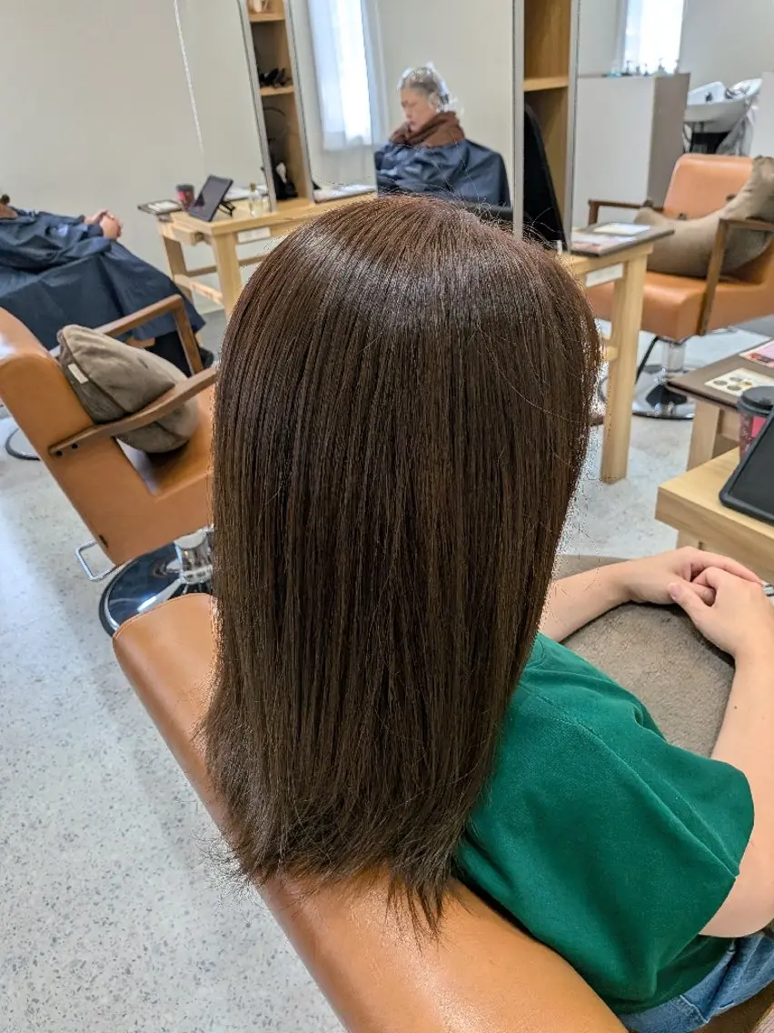 ミディアム AFLOAT satomiのヘアスタイル