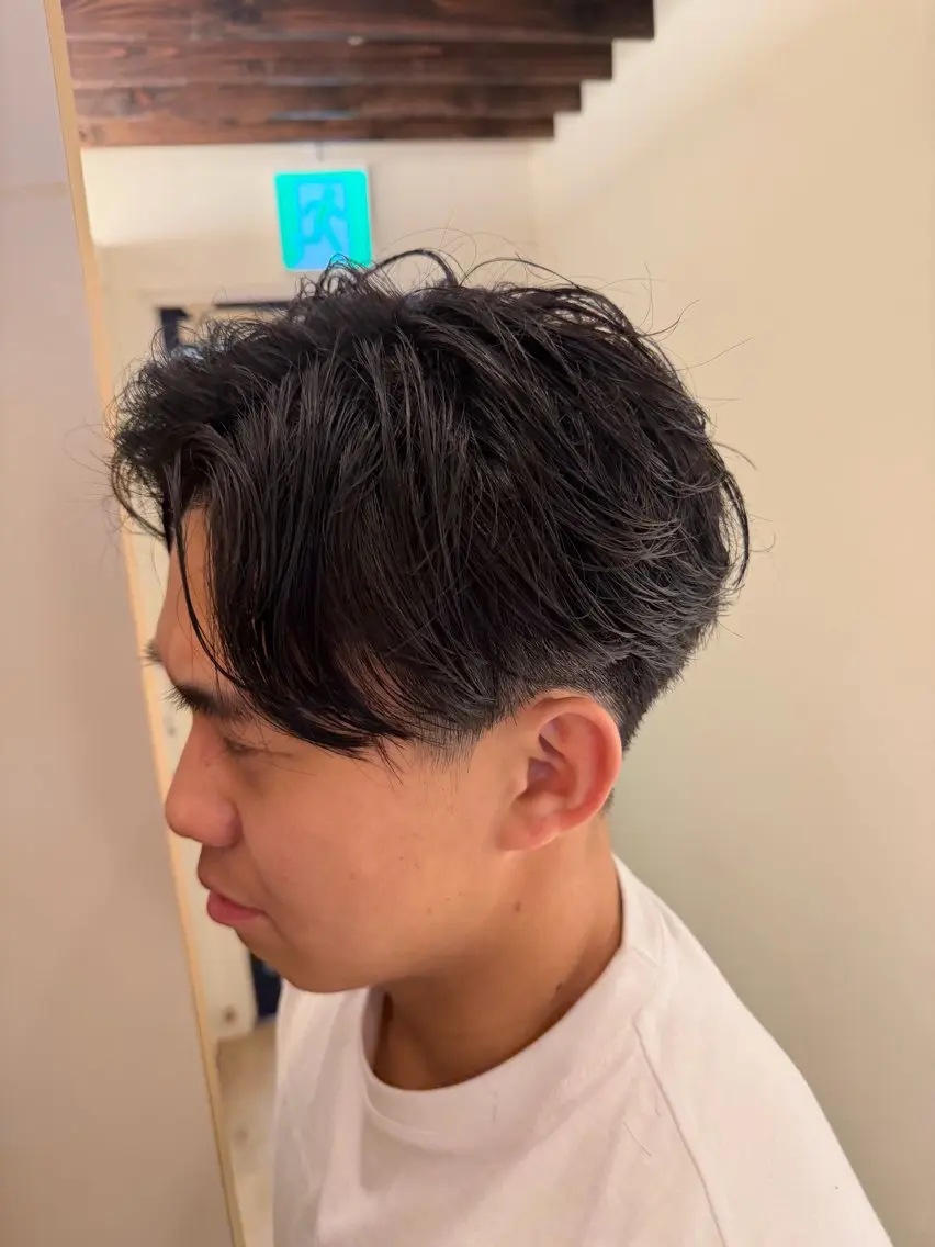 ショート パーマ メンズ 札幌メンズ特化美容師 T4ICHIのヘアスタイル