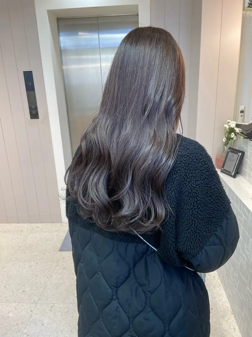 カラー オリーブカラー カット ヘアカラー 莉理花 /柔らかカラー🧸♡のヘアスタイル