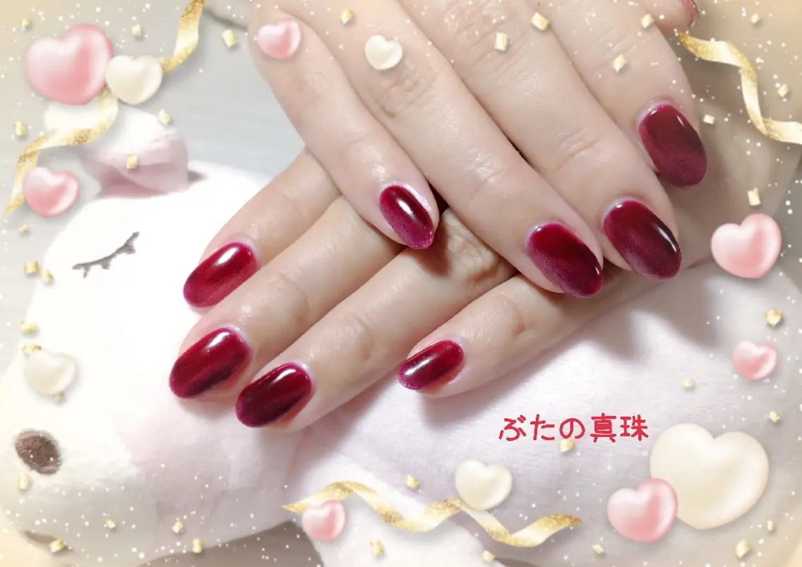 ネイル ハンドネイル 林 珠里のネイルデザイン