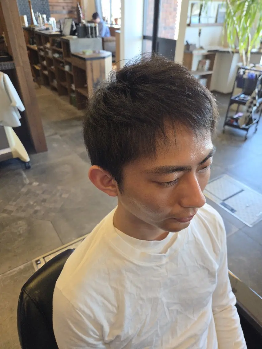 メンズ ショート メンズベリーショート ベリーショート ショートヘア カット 加賀美 優斗のヘアスタイル
