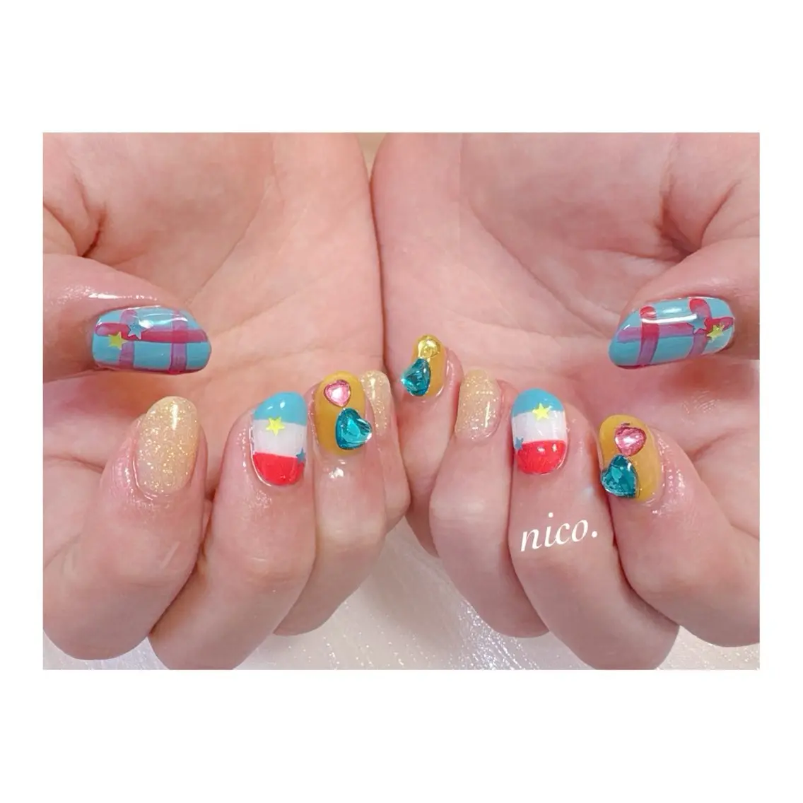 ネイル ハンドネイル フットネイル nailsalon nico.のネイルデザイン