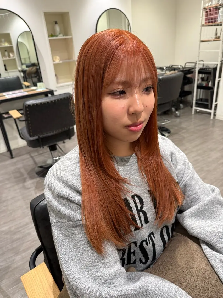 ロング カット ヘアカラー cocotte🌿 amaneのヘアスタイル